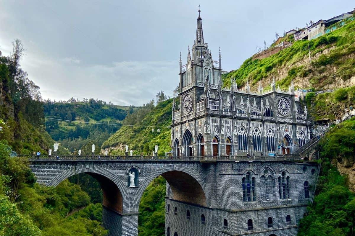 The beautiful Las Lajas Sanctuary Colombia