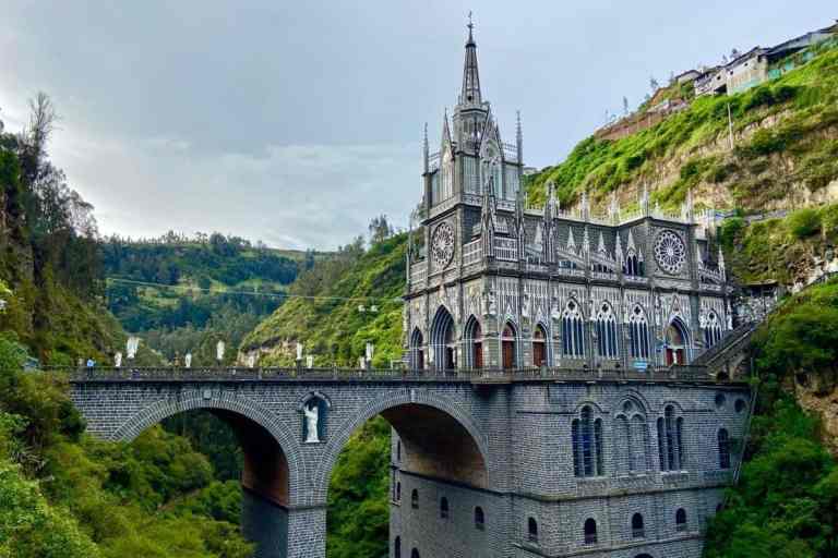 The beautiful Las Lajas Sanctuary Colombia