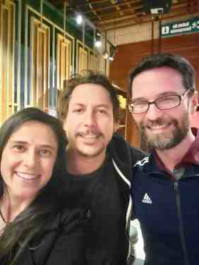 Paula and I met the Colombian actor Alejandro Riaño prior to the filming of his Juanpis Live Show. The fictional character Juanpis González became the protagonist of one of my favorite Colombian shows on Netflix.
